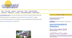 Desktop Screenshot of minnewaukan.com
